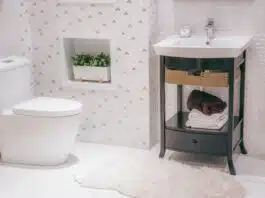 Carrelage WC tendance les couleurs de peinture idéales pour un espace sans fenêtre