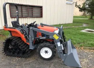 micro tracteur à chenilles