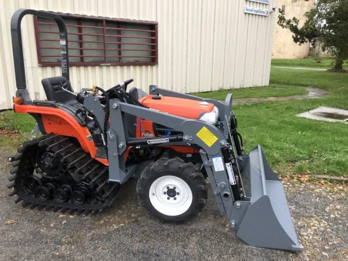 micro tracteur à chenilles