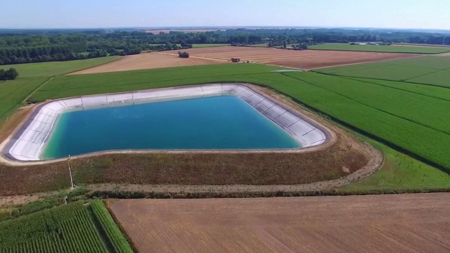 bassin de rétention d’eau